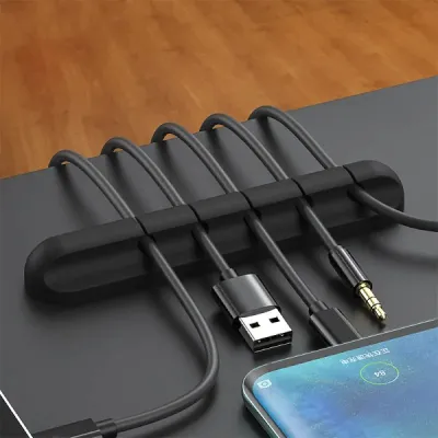 1pc Self-Adhesive Cable Organizer 